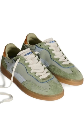 Hoff Park suede panelled sneakers - Green