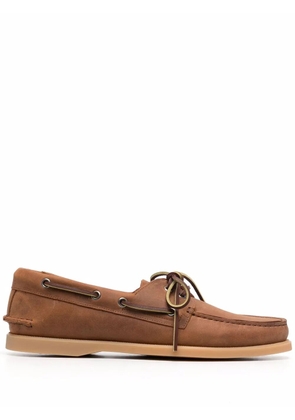Scarosso Jude boat shoes - Brown