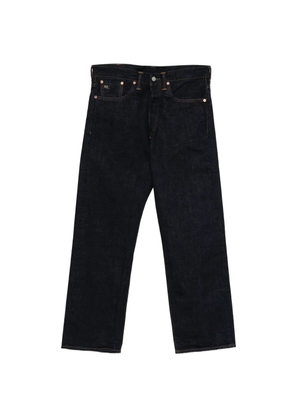 Ralph Lauren RRL Selvedge logo button trousers - Blue