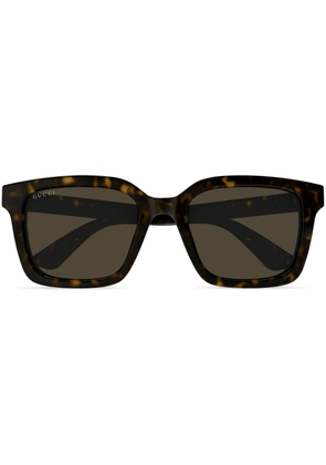 Gucci Eyewear square-frame sunglasses - Brown