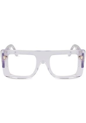 Victoria Beckham Eyewear square-frame glasses - White