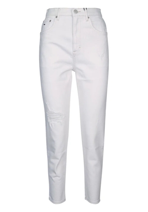 Tommy Jeans high-rise tapered jeans - White
