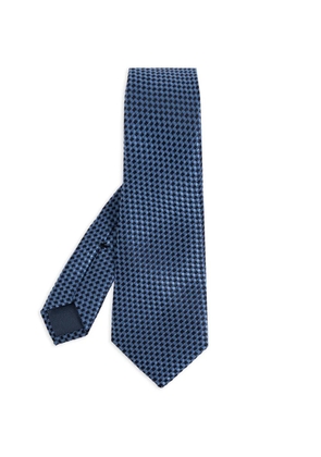TOM FORD patterned tie - Blue
