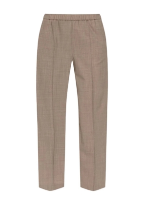 Fabiana Filippi creased straight-leg trousers - Neutrals