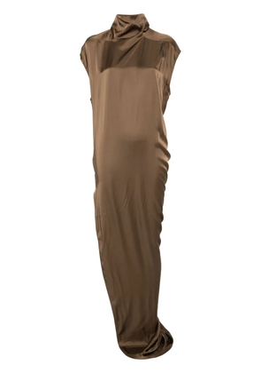 Rick Owens Edfu T maxi dress - Brown