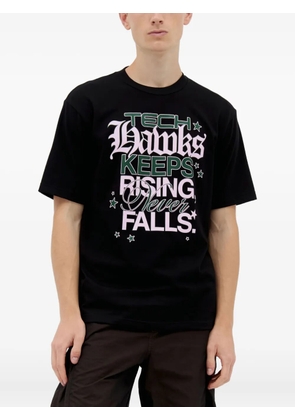 ICE & TECHNO TH Fan graphic-print crew-neck T-shirt - Black