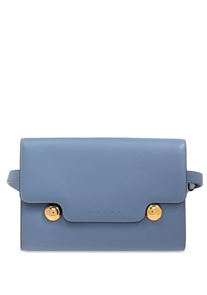 Marni Trunkaroo leather belt bag - Blue