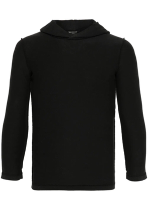 Balenciaga Inside-out hoodie - Black