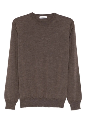 Kangra crew neck sweater - Brown