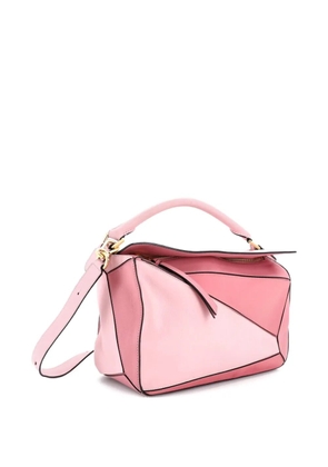 Loewe Pre-Owned Puzzle Bag Leather Medium shoulder bag - Pink