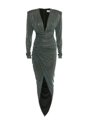 Alexandre Vauthier embellished maxi dress - Green