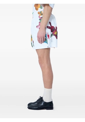 Walter Van Beirendonck teddy bear-print shorts - White