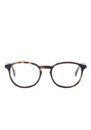 Gucci Eyewear pantos-frame glasses - Brown