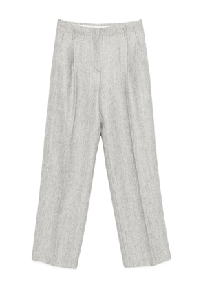 Antonelli Pandoro herringbone trousers - Grey