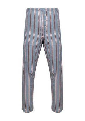 BODE striped pajama bottoms - Blue