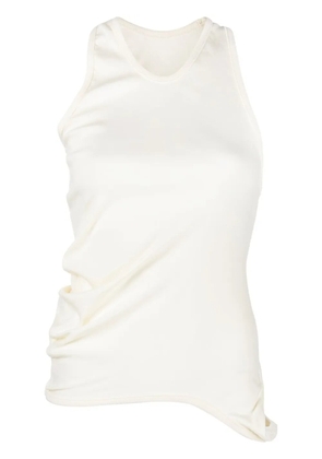 Low Classic Hole Point tank top - Yellow