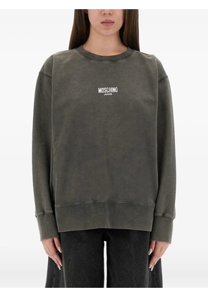 MOSCHINO JEANS graphic print knitwear - Grey