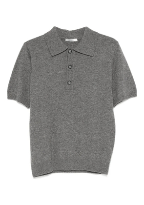 ENTIRE STUDIOS button-fastening polo shirt - Grey