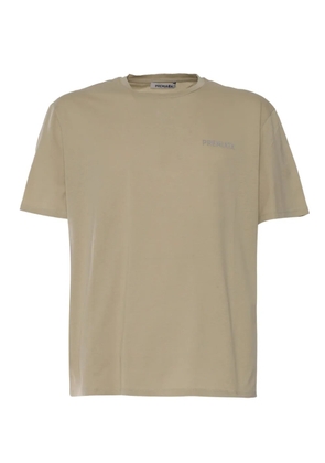 Premiata logo-detail cotton T-shirt - Green