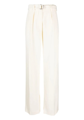 Jil Sander belted wide-leg trousers - Neutrals