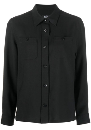 A.P.C. Chloé long-sleeve shirt - Black