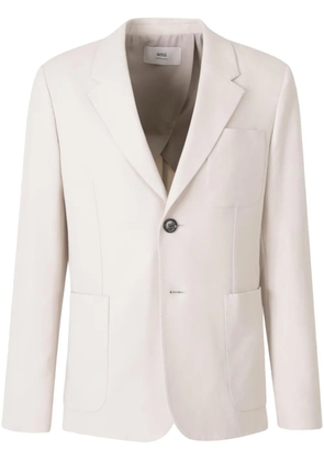 AMI Paris wool blazer - Neutrals