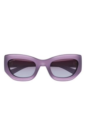 Gucci Eyewear acetate cat-eye sunglasses - Purple