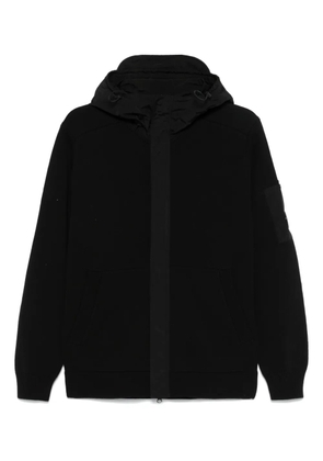 C.P. Company Lens-detail hoodie - Black