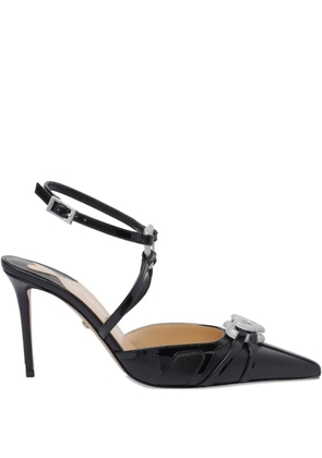 MACH & MACH 95 mm double-heart pumps - Black