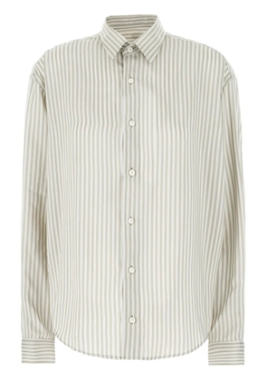 AMI Paris Ami de Coeur-motif shirt - Grey