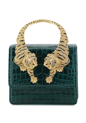 Roberto Cavalli medium Roar top-handle bag - Green