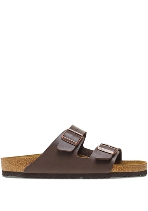 Birkenstock double-buckle slides - Brown
