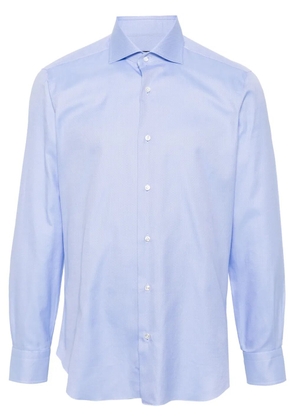 Barba cotton shirt - Blue