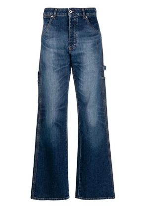 Heron Preston Ex-Ray Carpenter wide-leg jeans - Blue