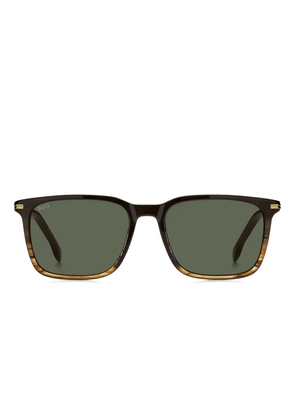 BOSS square-frame sunglasses - Brown