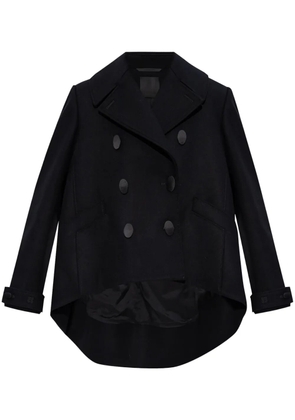 Givenchy asymmetric wool jacket - Black