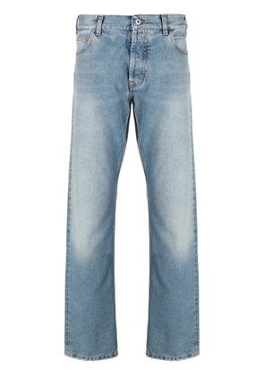 COUNTY OF MILAN straight-leg washed jeans - Blue