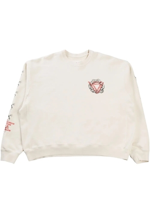 D-R-G-N cotton sweatshirt - Neutrals
