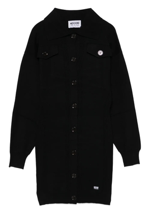 MOSCHINO JEANS knitted mini dress - Black