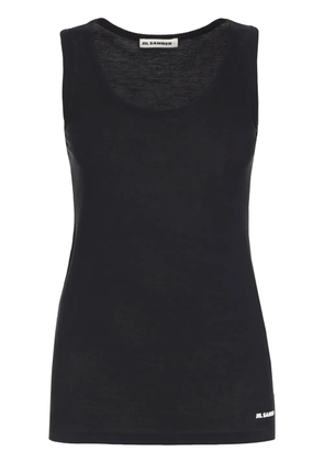 Jil Sander Tank top in cotone - Blue