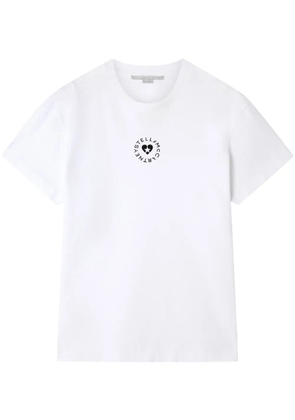 Stella McCartney Lovestruck organic-cotton T-shirt - White