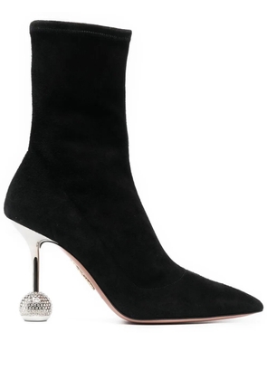 Aquazzura Yedhi disco ball 170mm boots - Black