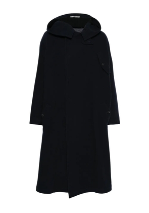 Yohji Yamamoto hooded duffle coat - Black