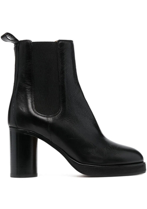 ISABEL MARANT 90mm leather Chelsea boots - Black