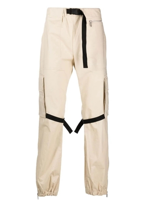 Off-White buckle-fastened cargo pants - Neutrals