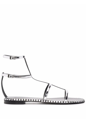 Giuseppe Zanotti Bellatriks flat thong sandals - Grey