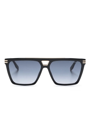 Marc Jacobs Eyewear gradient-lenses pilot-frame sunglasses - Black