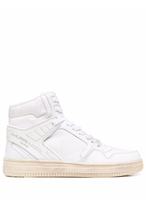 Philippe Model Paris high-top leather sneakers - White
