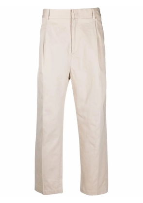 MARANT tailored-cut cropped trousers - Neutrals