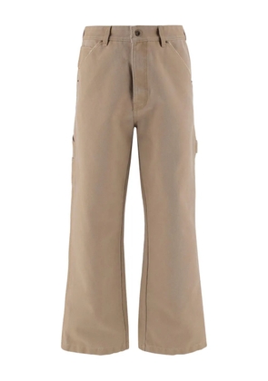 We11done multi-pocket logo trousers - Neutrals